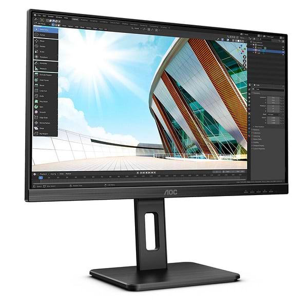 Фото - Монітор AOC U27P2 Black