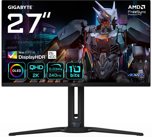 Фото - Монітор ігровий Gigabyte AORUS FO27Q2