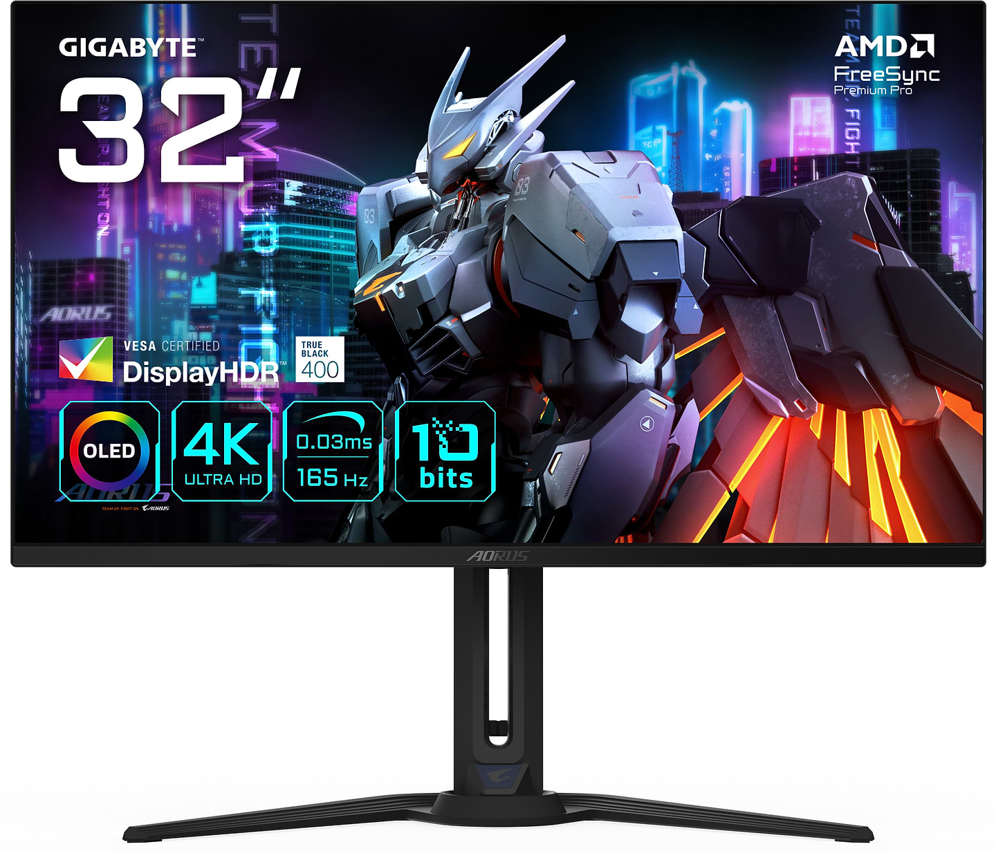 Монитор игровой Gigabyte AORUS OLED FO32U - Фото 1