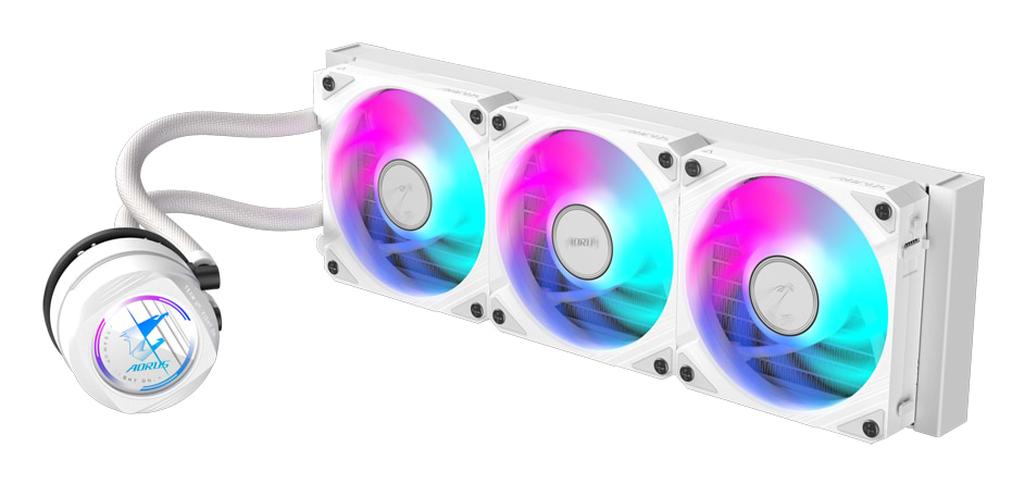 Водяна система охолодження Gigabyte AORUS WATERFORCE II 360 ICE - Фото 1