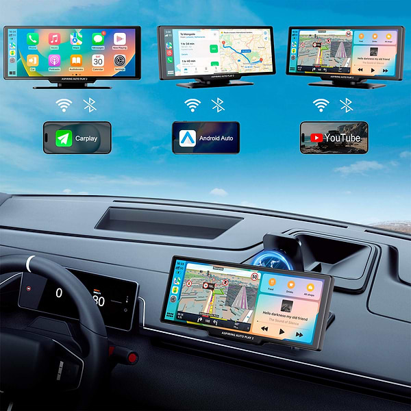 Фото - Монітор авто Aspiring Auto Play 2 Magnet CarPlay Android auto