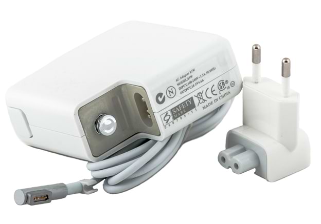 Зарядний пристрій для ноутбука PowerPlant Apple 220V 18.5V 85W 4.6A Magnet Tip (AP85EMAG) - Фото 1