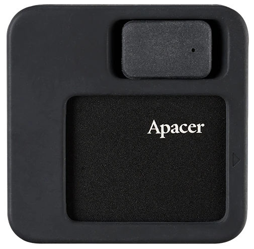 SSD-накопичувач зовнішній Apacer AS714 512GB USB 3.2 Gen.2 Read/Write 1000MB/s Black (AP512GAS714B-1)