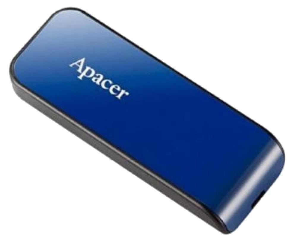 Флеш USB Apacer AH334 32GB USB 2.0 Blue (AP32GAH334U-1)