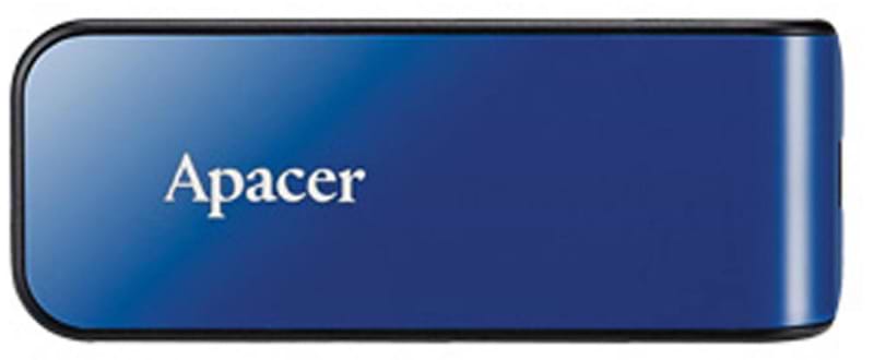 Флеш USB Apacer AH334 64GB USB 2.0 Blue (AP64GAH334U-1)