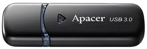 Фото - Флеш USB Apacer AH355 64GB USB 3.0 Black (AP64GAH355B-1)