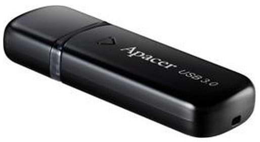 Фото - Флеш USB Apacer AH355 64GB USB 3.0 Black (AP64GAH355B-1)