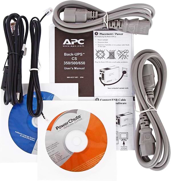 Фото - Источник бесперебойного питания APC Back-UPS CS 650VA