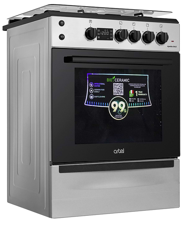 Фото - Плита газова ARTEL APETITO 04-E Grey