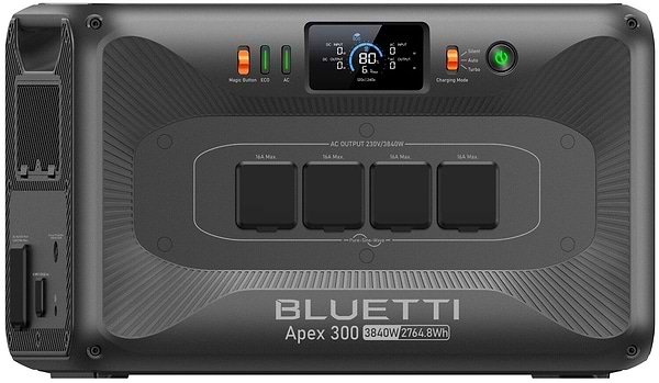 Фото - Зарядная станция универсальная Bluetti Apex 300 2700Wh 750000mAh 3800W (PB931453)