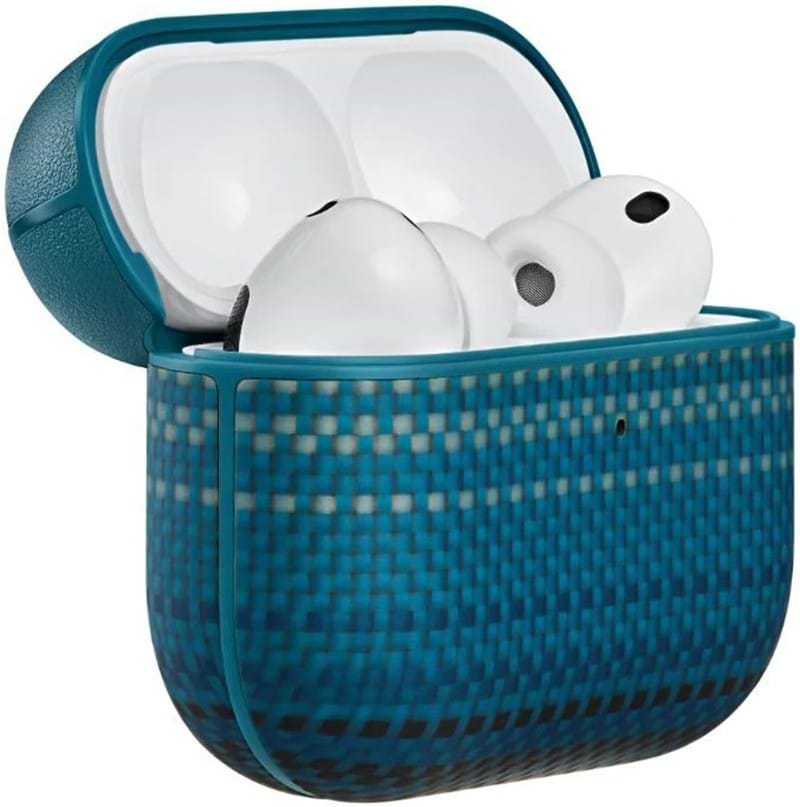 Фото - Чохол для навушників Pitaka Aramid Fiber Magnetic Case Moonrise for Airpods Pro 3rd Gen (APM2503)