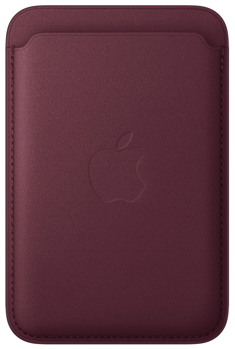Чехол для смартфона Apple FineWoven Wallet with MagSafe for iPhone Burgundy (MK9H4ZM/A)
