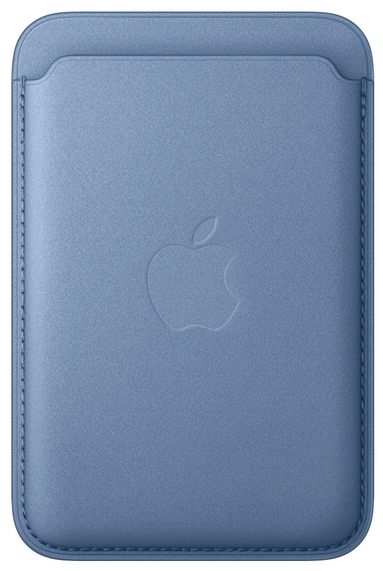 Чехол для смартфона Apple FineWoven Wallet with MagSafe for iPhone Wildflower Blue (MK9J4ZM/A)