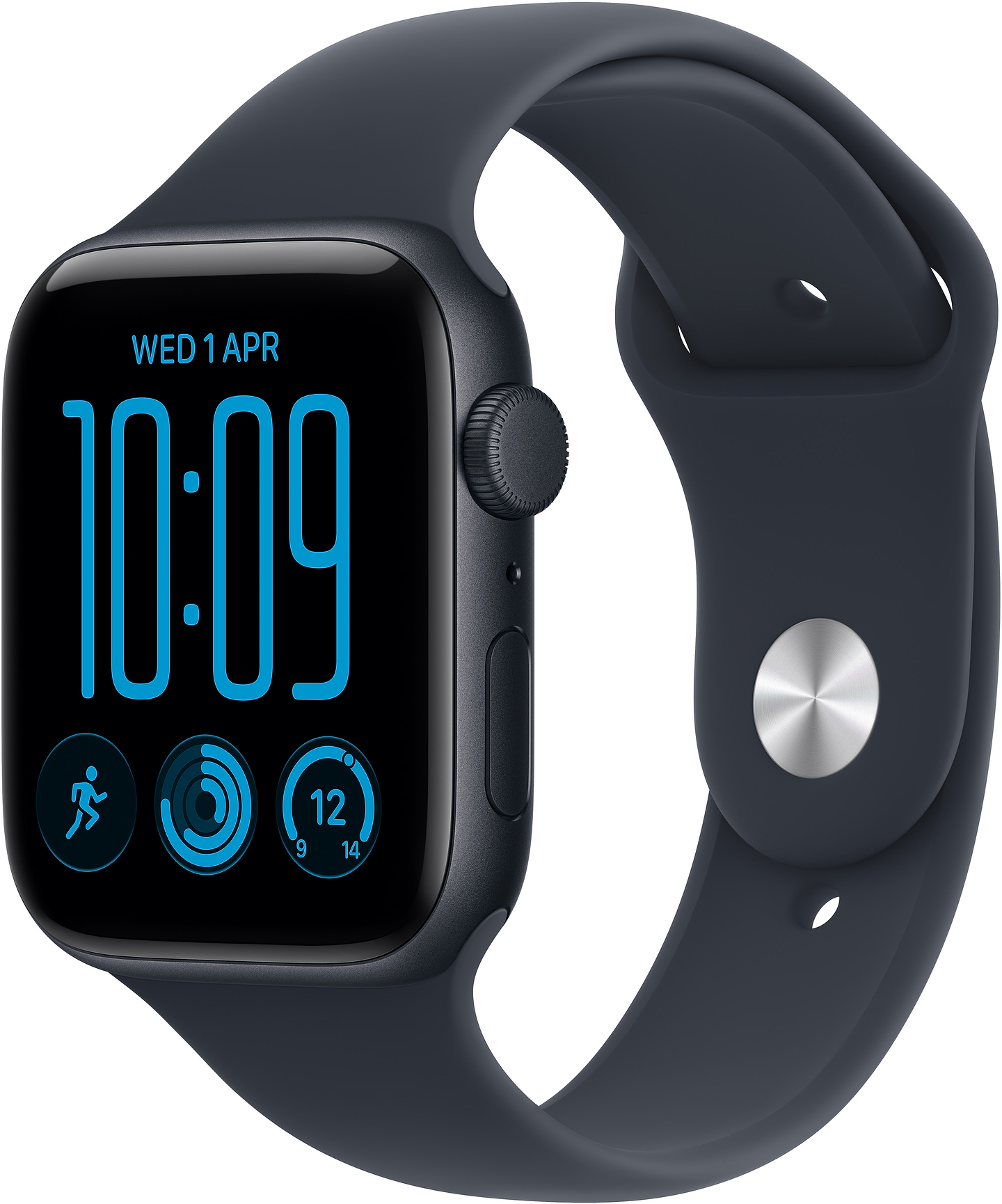 Смарт-годинник Apple Watch SE 3 GPS 40mm Midnight Aluminium Case with Navy Blue Sport Band - M/L