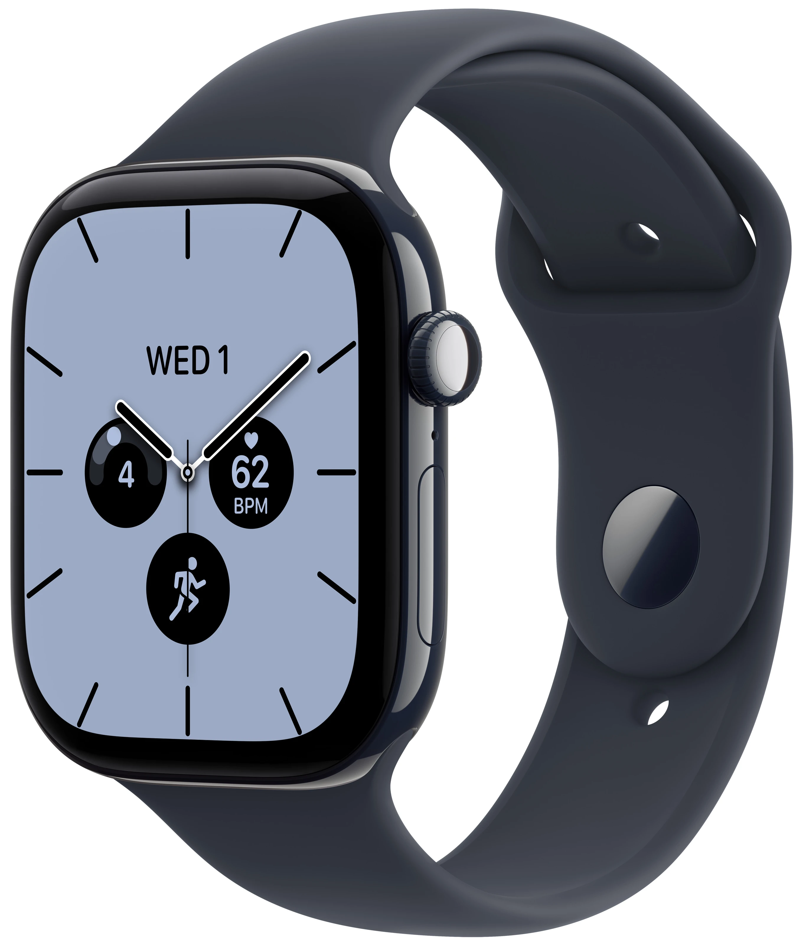 Смарт-часы Apple Watch Series 12 GPS + eSIM 46mm Night Blue Ceramic Case with Navy Blue Sport Band - S/M