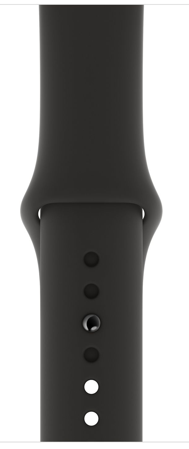 Ремешок для смарт-часов Apple 40mm Black Sport Band - S/M & M/L (MTP62ZM/A)
