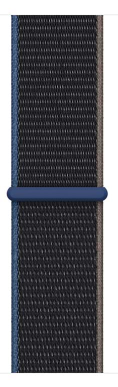 Ремешок для смарт-часов Apple 40mm Charcoal Sport Loop(MYA42ZM/A)