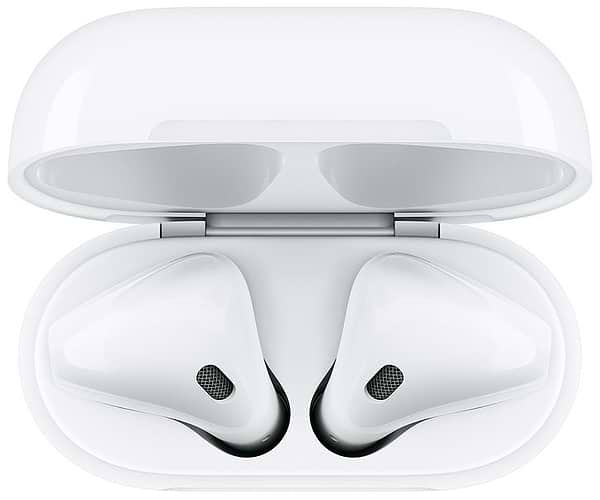 Фото - Наушники вкладыши беспроводные Apple AirPods with Wireless Charging Case (MRXJ2RU/A)