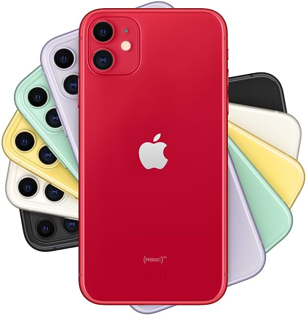 Фото - Смартфон Apple iPhone 11 128Gb Red (Восстановленный, Идеальное состояние)