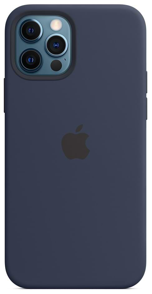 Фото - Чехол для смартфона Apple iPhone 12/12 Pro Silicone Case with MagSafe - Deep Navy (MHL43)
