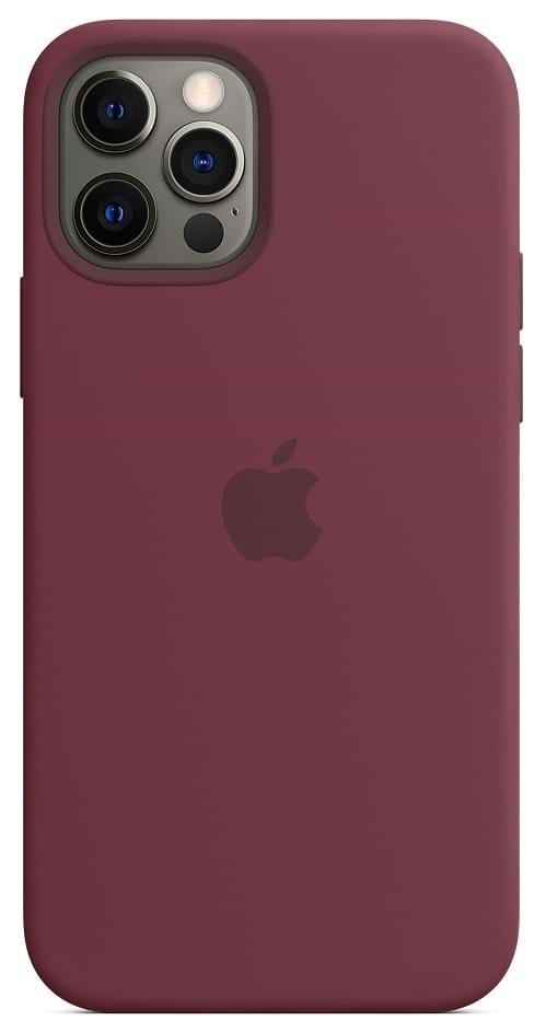 Фото - Чехол для смартфона Apple iPhone 12/12 Pro Silicone Case with MagSafe - Plum (MHL23)