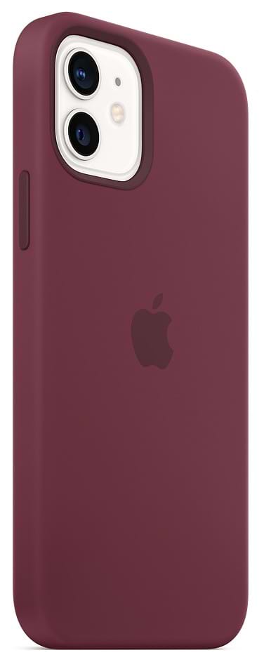 Фото - Чехол для смартфона Apple iPhone 12/12 Pro Silicone Case with MagSafe - Plum (MHL23)