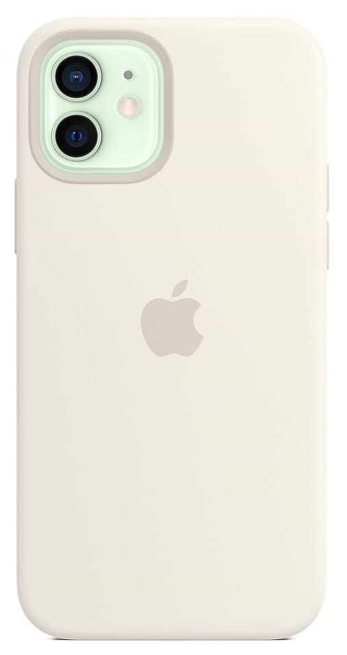Фото - Чехол для смартфона Apple iPhone 12/12 Pro Silicone Case with MagSafe - White (MHL53) Фото - Чехол для смартфона Apple iPhone 12/12 Pro Silicone Case with MagSafe - White (MHL53)