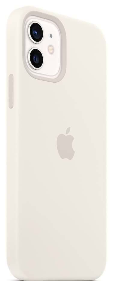 Фото - Чехол для смартфона Apple iPhone 12/12 Pro Silicone Case with MagSafe - White (MHL53)