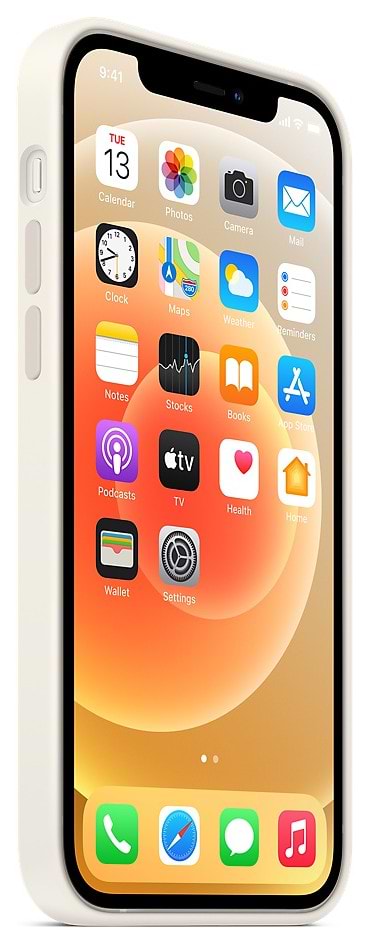 Фото - Чехол для смартфона Apple iPhone 12/12 Pro Silicone Case with MagSafe - White (MHL53)