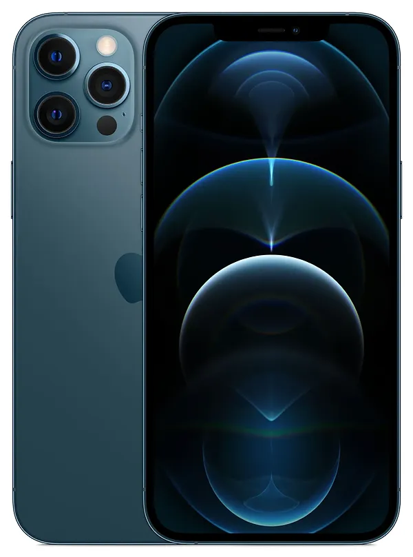 Фото - Смартфон Apple iPhone 12 Pro Max 256Gb Pacific Blue (Восстановленный, Идеальное состояние)