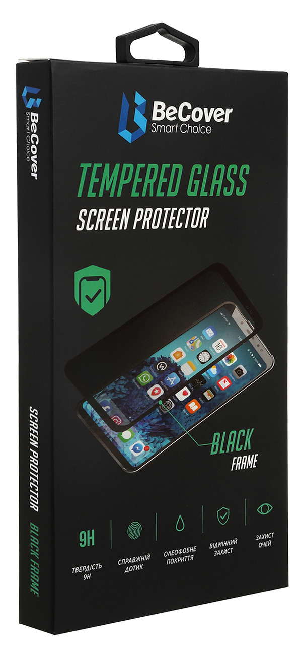 Фото - Захисне скло для смартфону BeCover for Apple iPhone 14 Plus Black (707971)