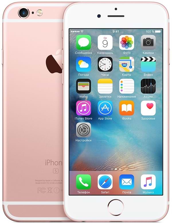 Фото - Смартфон Apple iPhone 6s 64 GB Rose Gold