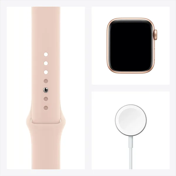 Фото - Смарт-часы Apple Watch SE 40mm Gold Aluminium Case with Pink Sand Sport Band