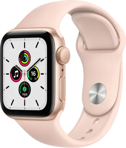 Фото - Смарт-часы Apple Watch SE 40mm Gold Aluminium Case with Pink Sand Sport Band