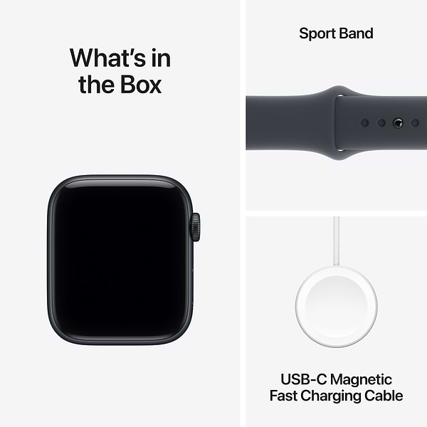 Фото - Смарт-годинник Apple Watch SE 3 GPS 40mm Midnight Aluminium Case with Midnight Sport Band - M/L