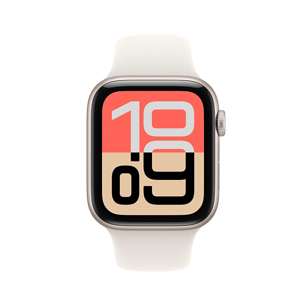 Фото - Смарт-часы Apple Watch SE 3 GPS + eSIM 40mm Starlight Aluminium Case with Starlight Sport Band - S/M