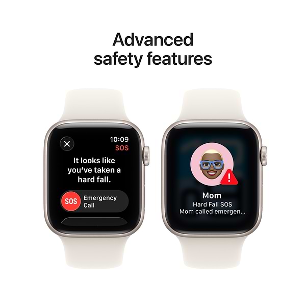 Фото - Смарт-часы Apple Watch SE 3 GPS + eSIM 40mm Starlight Aluminium Case with Starlight Sport Band - S/M
