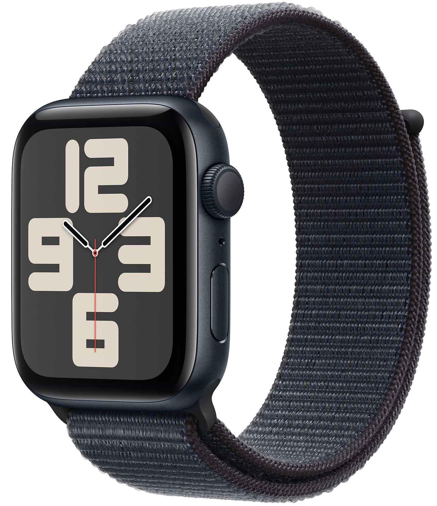 Смарт-часы Apple Watch SE GPS 44mm Midnight Aluminium Case with Ink Sport Loop - Фото 1