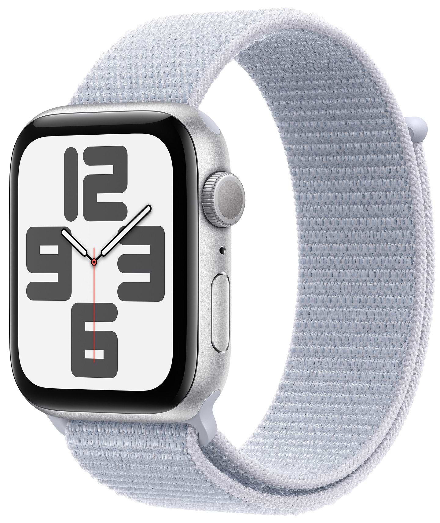 Смарт-часы Apple Watch SE GPS 40mm Silver Aluminium Case with Blue Cloud Sport Loop - Фото 1