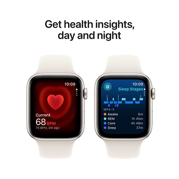 Фото - Уценка - Смарт-часы Apple Watch SE GPS 40mm Starlight Aluminium Case with Starlight Sport Band - M/L