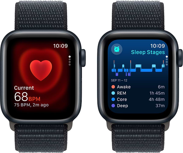 Фото - Смарт-часы Apple Watch SE GPS 40mm Midnight Aluminium Case with Midnight Sport Loop