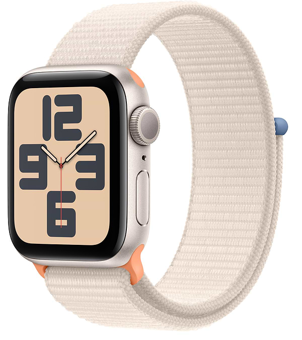 Фото - Смарт-годинник Apple Watch SE GPS 40mm Starlight Aluminium Case with Starlight Sport Loop