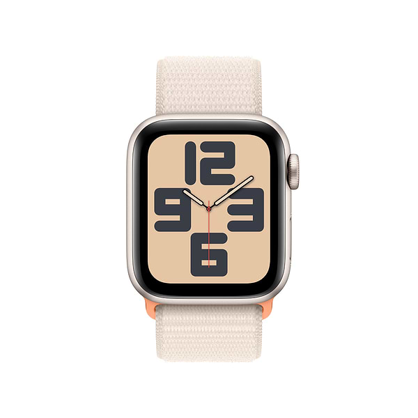 Фото - Смарт-годинник Apple Watch SE GPS 40mm Starlight Aluminium Case with Starlight Sport Loop
