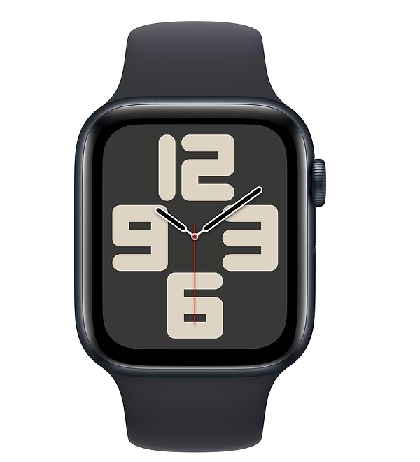 Фото - Уцінка - Смарт-годинник Apple Watch SE GPS 44mm Midnight Aluminium Case with Midnight Sport Band - M/L