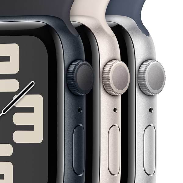 Фото - Уцінка - Смарт-годинник Apple Watch SE GPS 44mm Midnight Aluminium Case with Midnight Sport Band - M/L