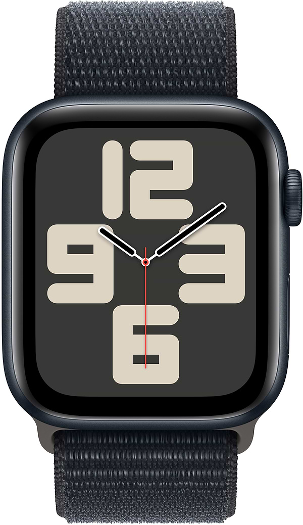 Фото - Смарт-часы Apple Watch SE GPS 44mm Midnight Aluminium Case with Midnight Sport Loop