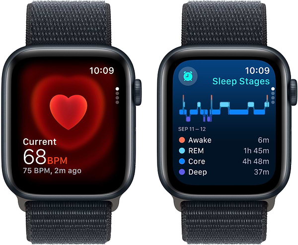 Фото - Смарт-часы Apple Watch SE GPS 44mm Midnight Aluminium Case with Midnight Sport Loop