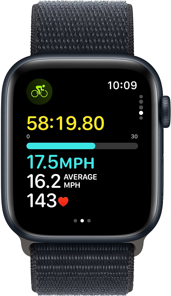 Фото - Смарт-часы Apple Watch SE GPS 44mm Midnight Aluminium Case with Midnight Sport Loop