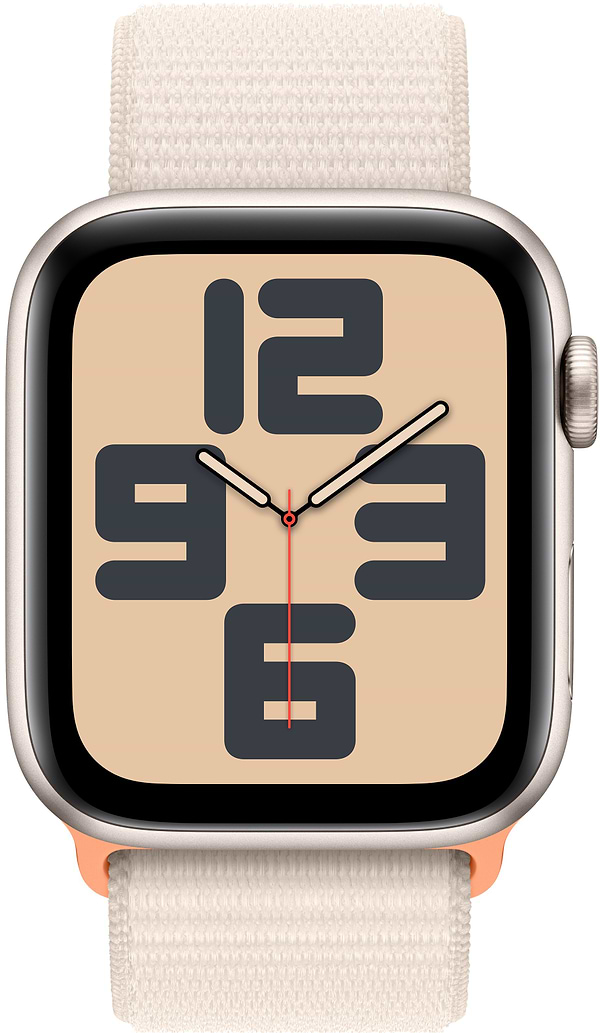 Фото - Уцінка - Смарт-годинник Apple Watch SE GPS 44mm Starlight Aluminium Case with Starlight Sport Loop