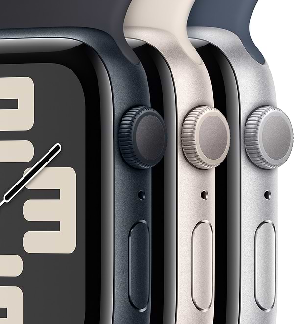 Фото - Уцінка - Смарт-годинник Apple Watch SE GPS 44mm Starlight Aluminium Case with Starlight Sport Loop